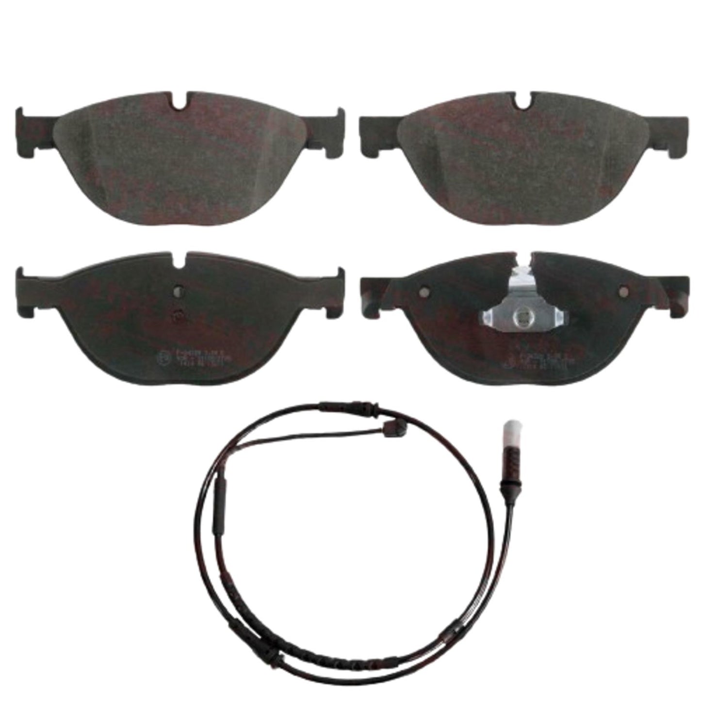 FOR BMW 5 SERIES 530d M SPORT F10 F11 FRONT MINTEX BRAKE PADS & WEAR SENSOR FR