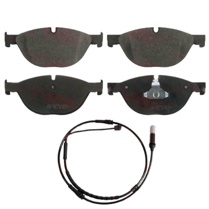 FOR BMW 5 SERIES 530d M SPORT F10 F11 FRONT MINTEX BRAKE PADS & WEAR SENSOR FR