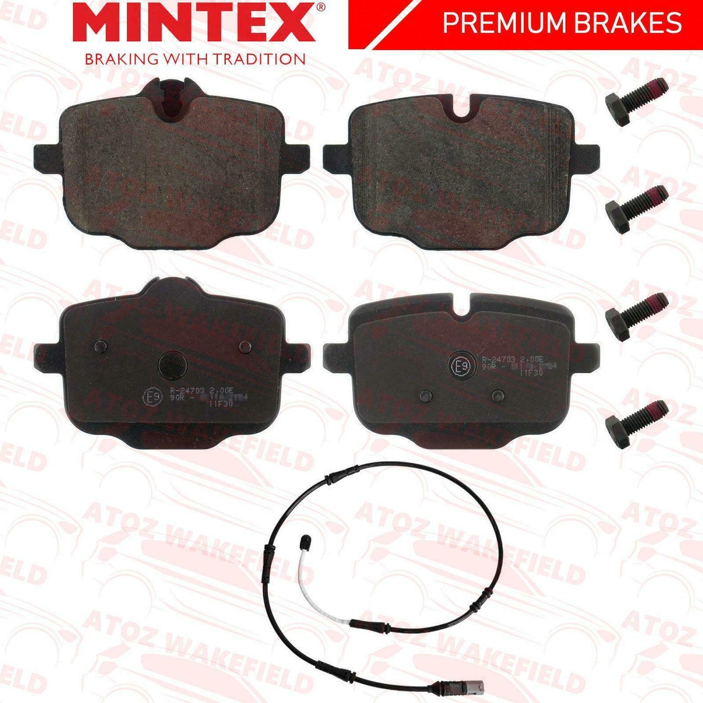 FOR BMW 5/6/7 SERIES M5 M6 REAR MINTEX BRAKE PADS WEAR INDICATOR SENSOR WIRE