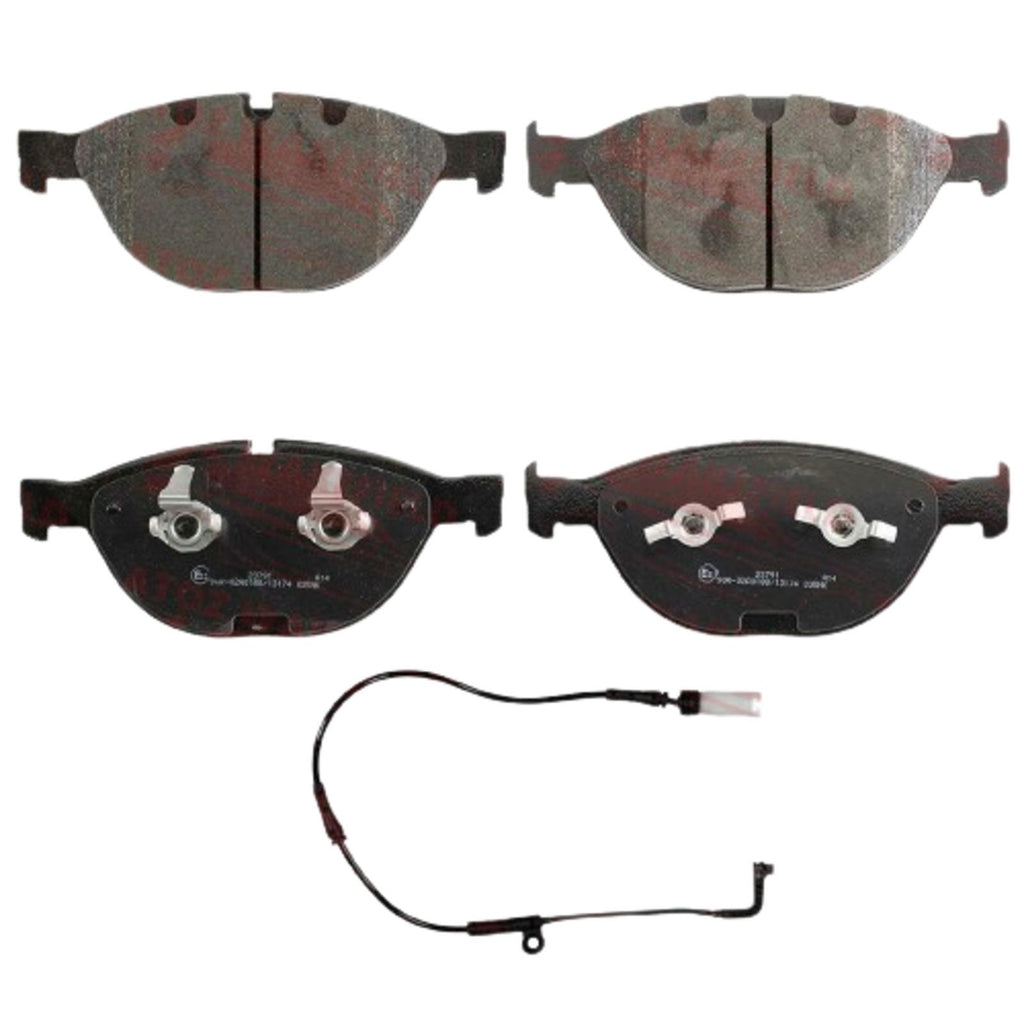 FOR BMW 5 SERIES 535d E60 E61 M SPORT FRONT BRAKE PADS WEAR WIRE SENSOR