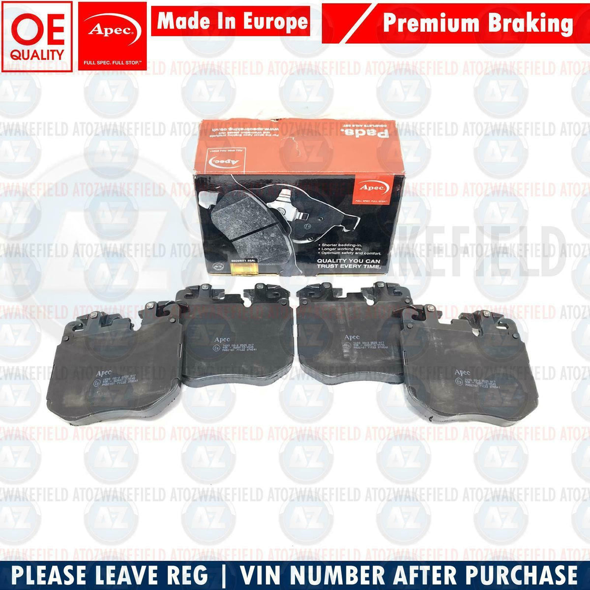 FOR BMW 740e 740Le G11 G12 M SPORT FRONT DIMPLE BRAKE DISCS APEC PADS WIRE 395mm
