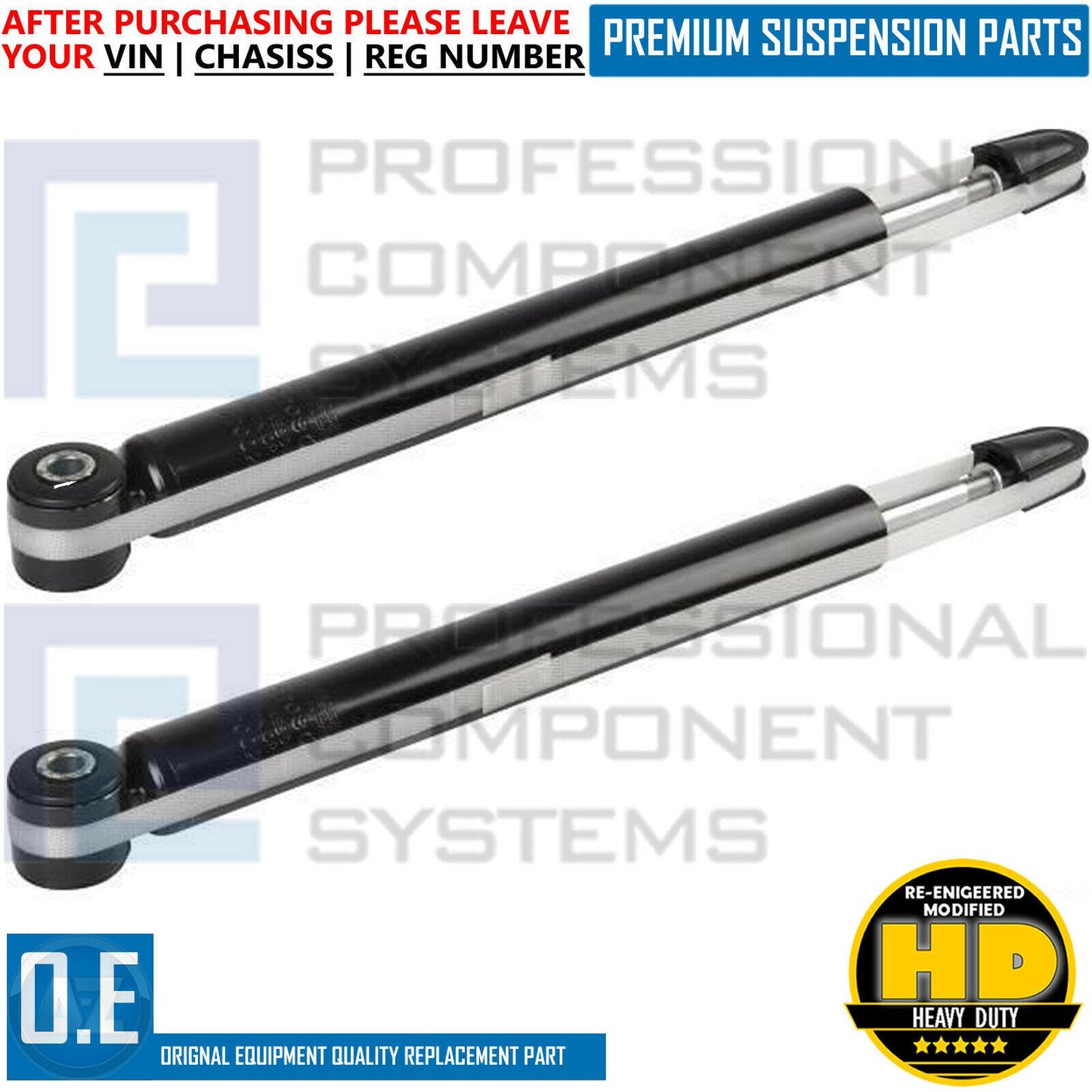 FOR BMW E36 E46 REAR SHOCKER SHOCK ABSORBER DUST COVER REAR TOP STRUT MOUNTS KIT