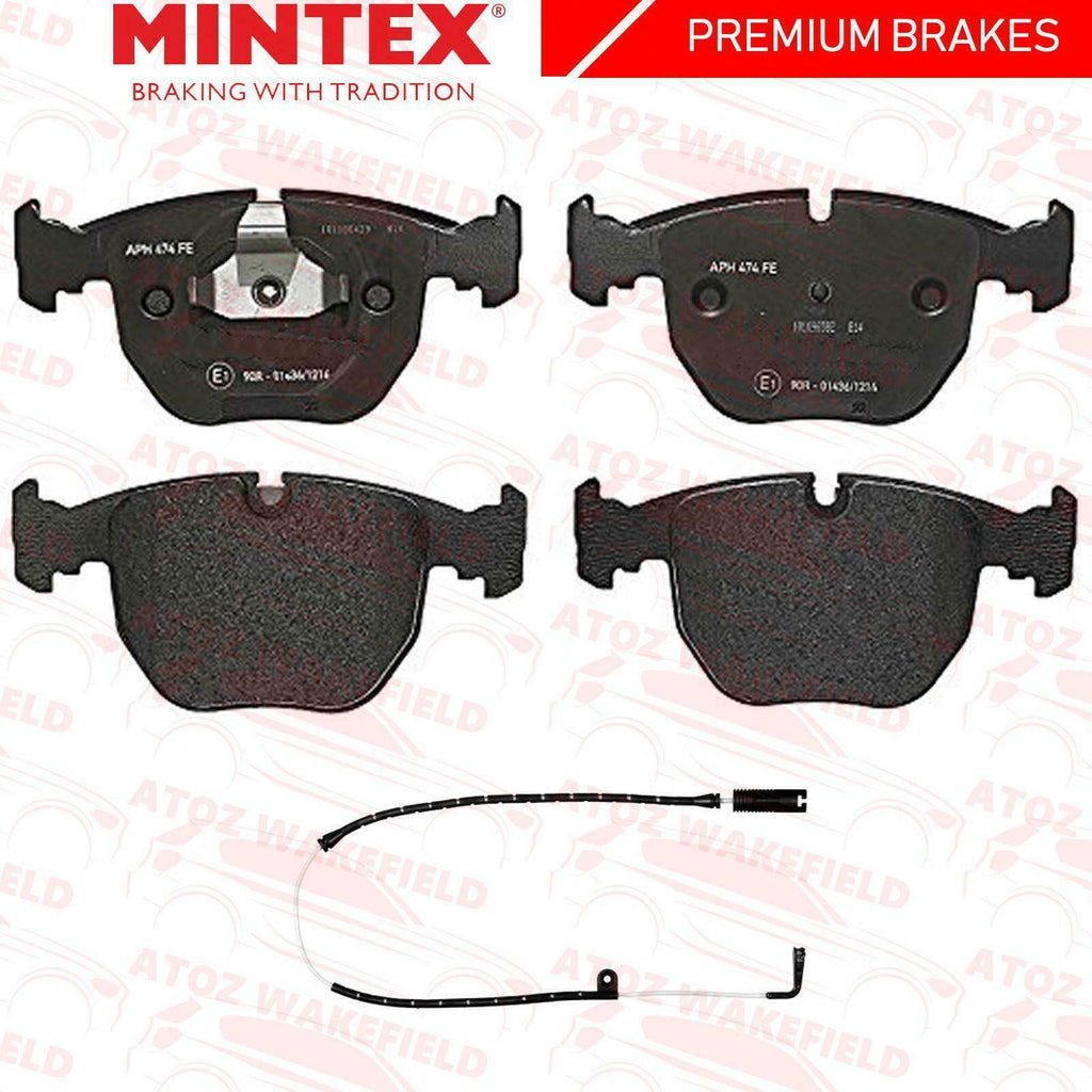 FOR BMW E39 M5 FRONT PREMIUM QUALITY MINTEX BRAKE PADS WEAR WIRE SENSOR