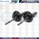 FOR BMW E46 M3 CSL 3.2 FRONT LEFT RIGHT SHOCKERS SHOCK ABSORBERS SACHS BOGE OE