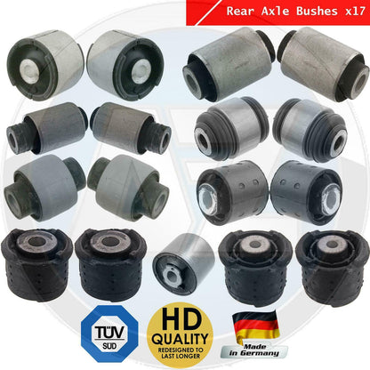 FOR BMW E46 REAR AXLE TRAILING SUBFRAME DIFF ARM BUSH BUSHES BUSHING REBUILD KIT