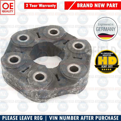 FOR BMW E60 E61 F10 F11 NEW PROP SHAFT COUPLING JOINT DISC MODIFIED 26117522027