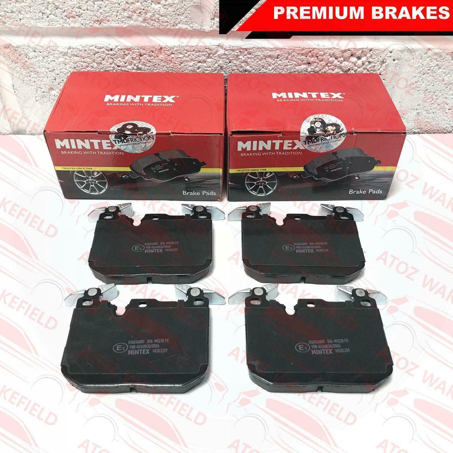 FOR BMW M2 M3 M4 FRONT PREMIUM QUALITY MINTEX BRAKE PADS SET BRAND NEW