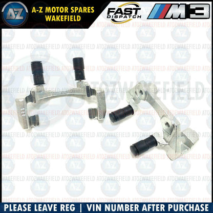 FOR BMW M3 3.2 E46 REAR HAND BRAKE CALIPER CARRIERS SLIDERS BRACKETS 34212229705