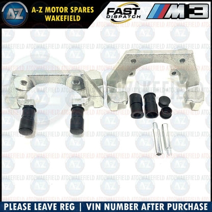 FOR BMW M3 3.2 E46 REAR HAND BRAKE CALIPER CARRIERS SLIDERS BRACKETS 34212229705