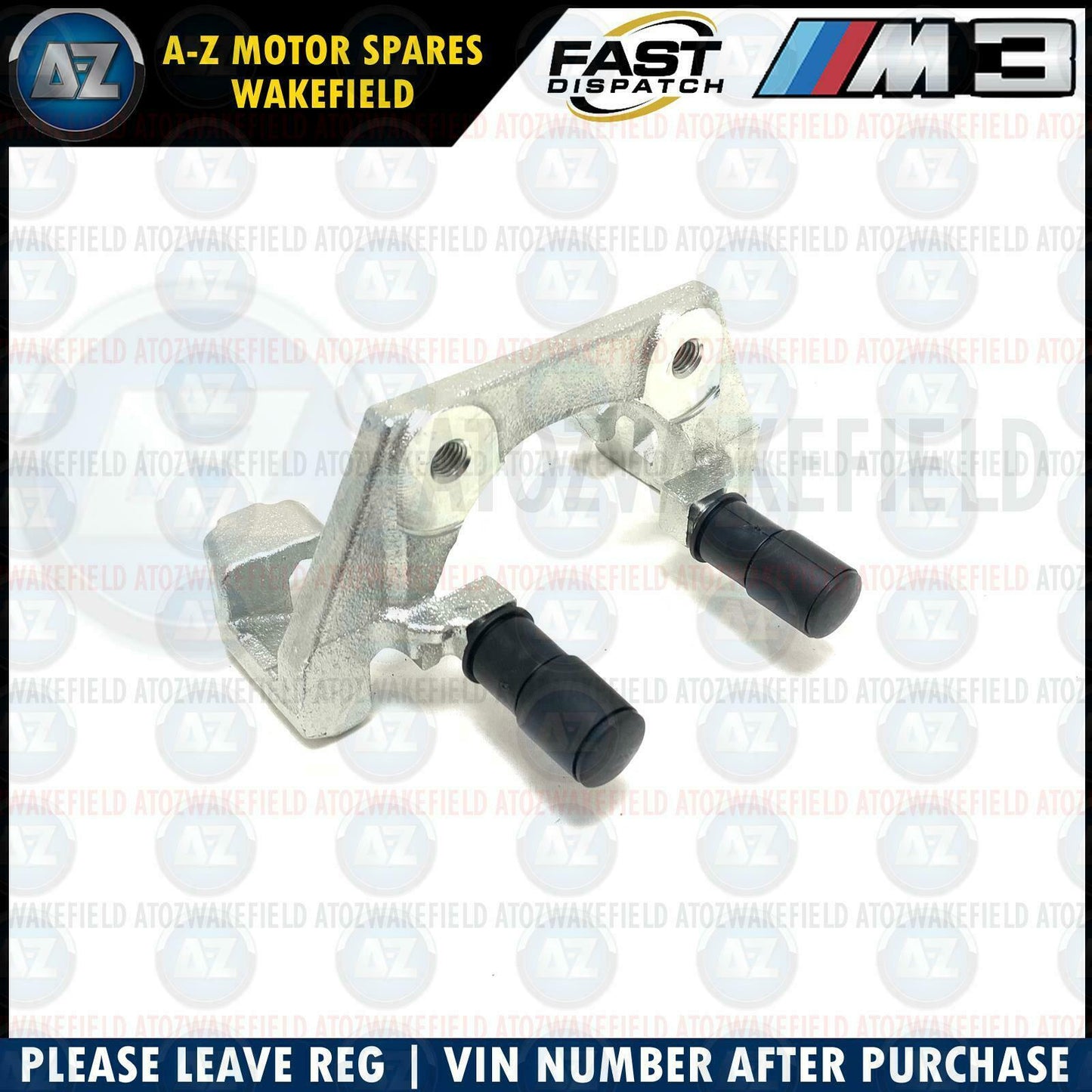 FOR BMW M3 3.2 E46 REAR HAND BRAKE CALIPER CARRIERS SLIDERS BRACKETS 34212229705