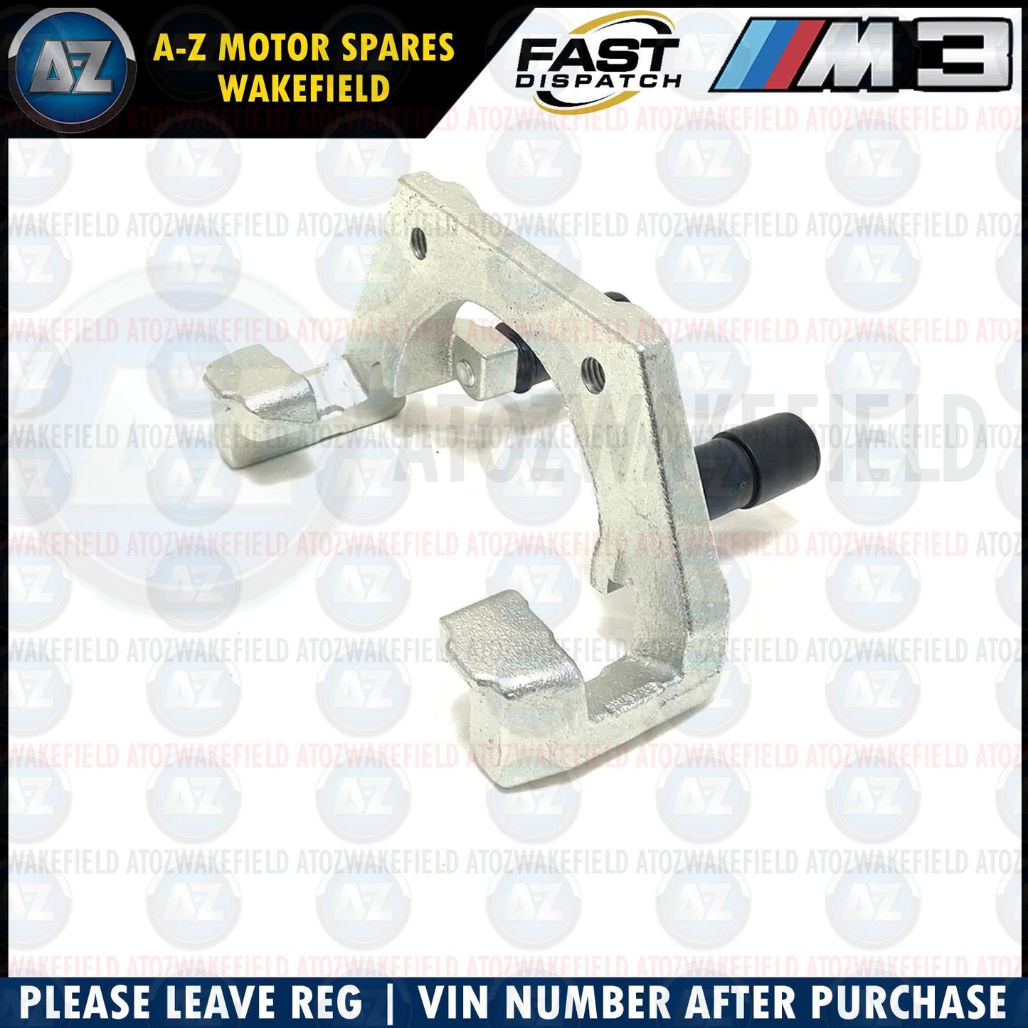 FOR BMW M3 3.2 E46 REAR HAND BRAKE CALIPER CARRIERS SLIDERS BRACKETS 34212229705