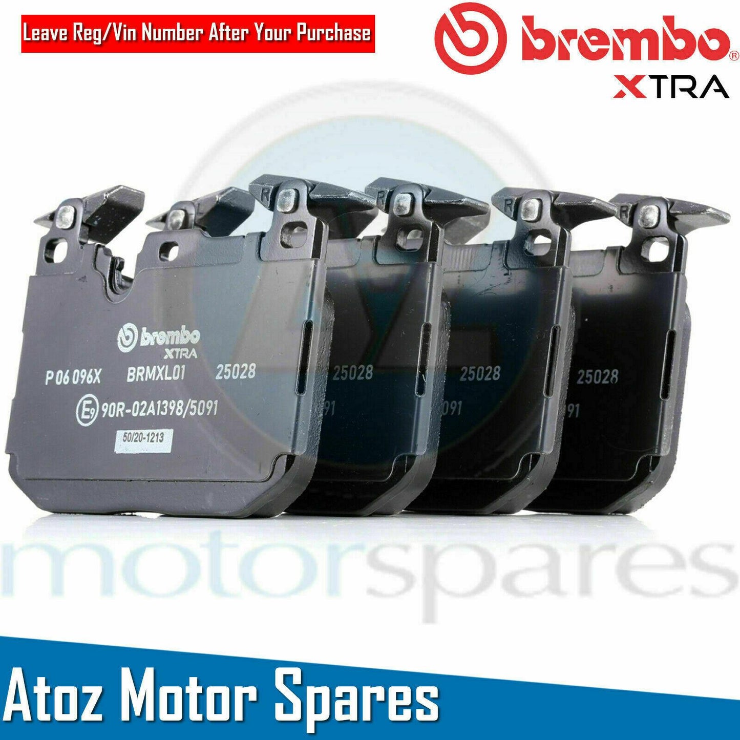FOR BMW M4 F83 FRONT BREMBO Xtra PERFORMANCE BRAKE PADS SET 2014-2021