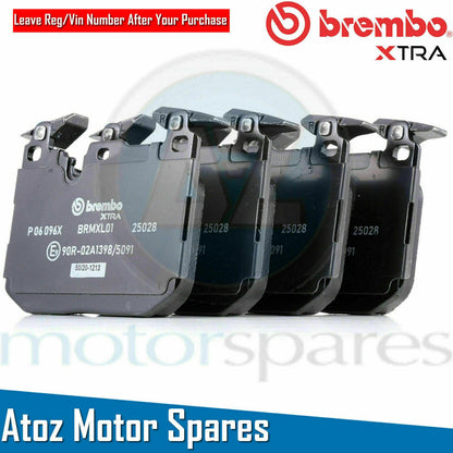 FOR BMW M4 F83 FRONT BREMBO Xtra PERFORMANCE BRAKE PADS SET 2014-2021