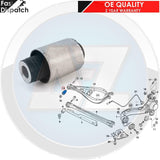 FOR BMW 3 SERIES E46 E36 REAR AXLE UPPER TRAILING CONTROL ARM BUSHES X2 SET