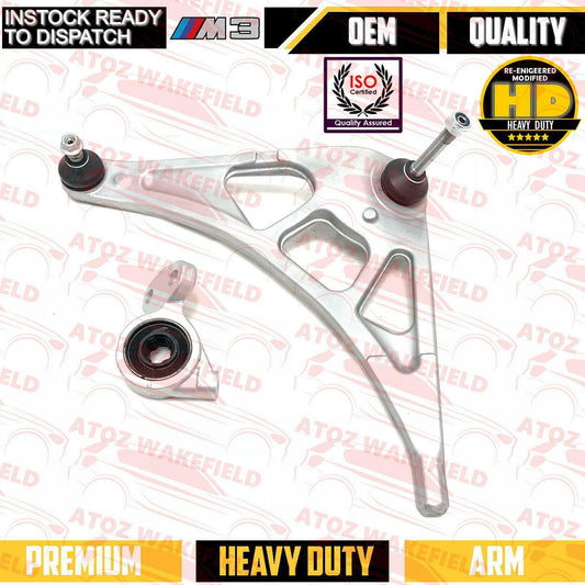 FOR BMW M3 E46 FRONT LOWER LEFT SUSPENSION WISHBONE CONTROL ARM REAR BUSH LH HD