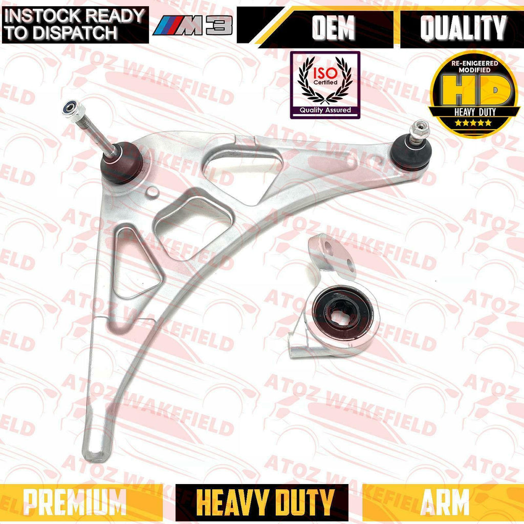 FOR BMW M3 E46 FRONT LOWER RIGHT SUSPENSION WISHBONE CONTROL ARM REAR BUSH RH HD