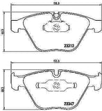 FOR BMW M3 E90 E92 E93 1M E82 FRONT GENUINE PREMIUM BREMBO BRAKE PADS SET