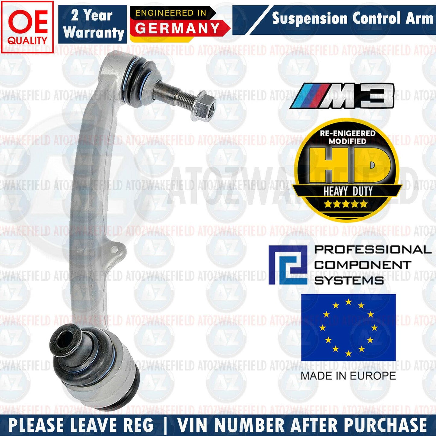 FOR BMW M3 E90 E92 E93 FRONT AXLE LOWER SUSPENSION WISHBONE TRACK CONTROL ARMS