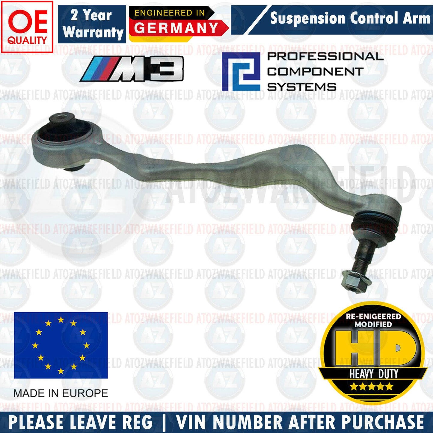 FOR BMW M3 E90 E92 E93 FRONT AXLE LOWER SUSPENSION WISHBONE TRACK CONTROL ARMS