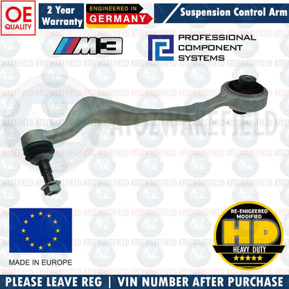 FOR BMW M3 E90 E92 E93 FRONT AXLE LOWER SUSPENSION WISHBONE TRACK CONTROL ARMS