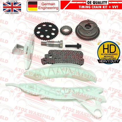 FOR CITROEN C4 PICASSO C5 DS3 DS4 DS5 EP6DT EP6CDT 1.6 TIMING CHAIN KIT VVT GEAR