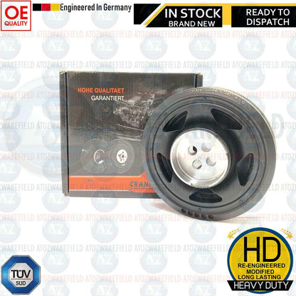 FIT BMW MINI ONE D COOPER D VIBRATION DAMPER CRANK SHAFT PULLEY 11237643074