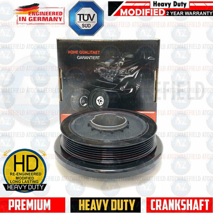 FIT BMW 2 SERIES 225d F22 TORSION VIBRATION DAMPER CRANKSHAFT PULLEY N47 D20 D