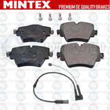 FOR BMW X2 M SPORT 25d FRONT DRILLED BRAKE DISCS MINTEX PADS WIRE SENSOR 330mm