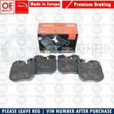 FOR BMW 330e G20 G21 M SPORT APEC FRONT BRAKE PADS SET & PAD WEAR SENSOR WIRE