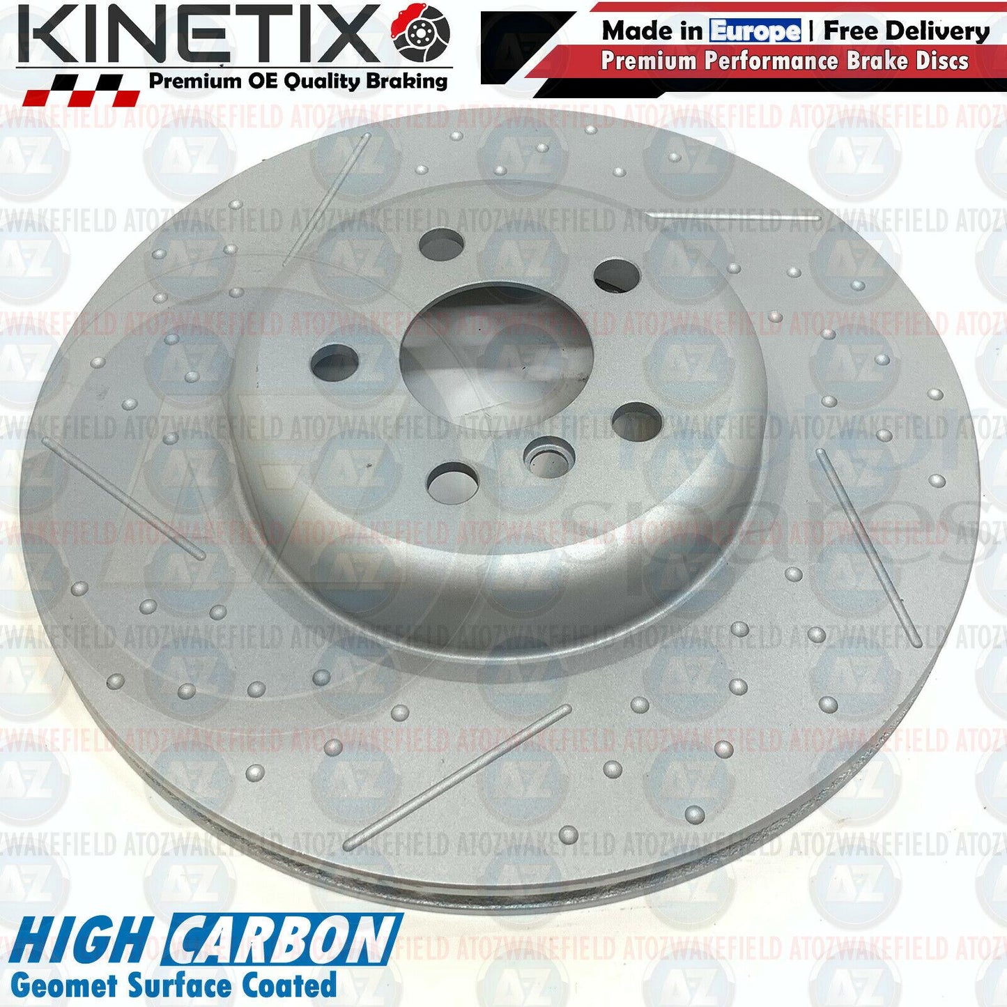 FOR BMW X6 30i G06 M SPORT M PERFORMANCE DIMPLED GROOVED FRONT REAR BRAKE DISCS 374mm 345mm