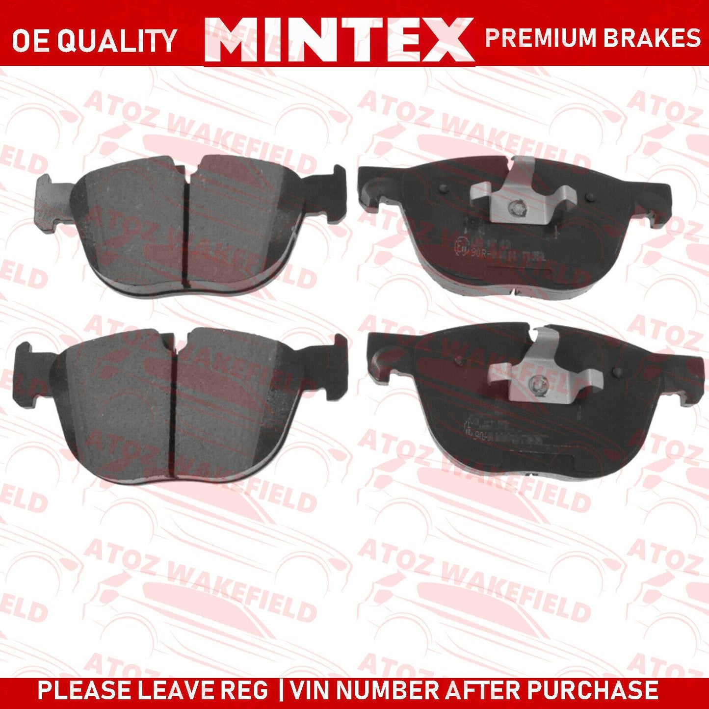 FOR BMW X4 X5 X6 FRONT PREMIUM OE QUALITY MINTEX BRAKE PADS SET