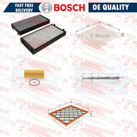 FOR BMW X5 3.0sd E70 AIR OIL DIESEL FUEL CABIN POLLEN MICRO FILTERS SERVICE KIT