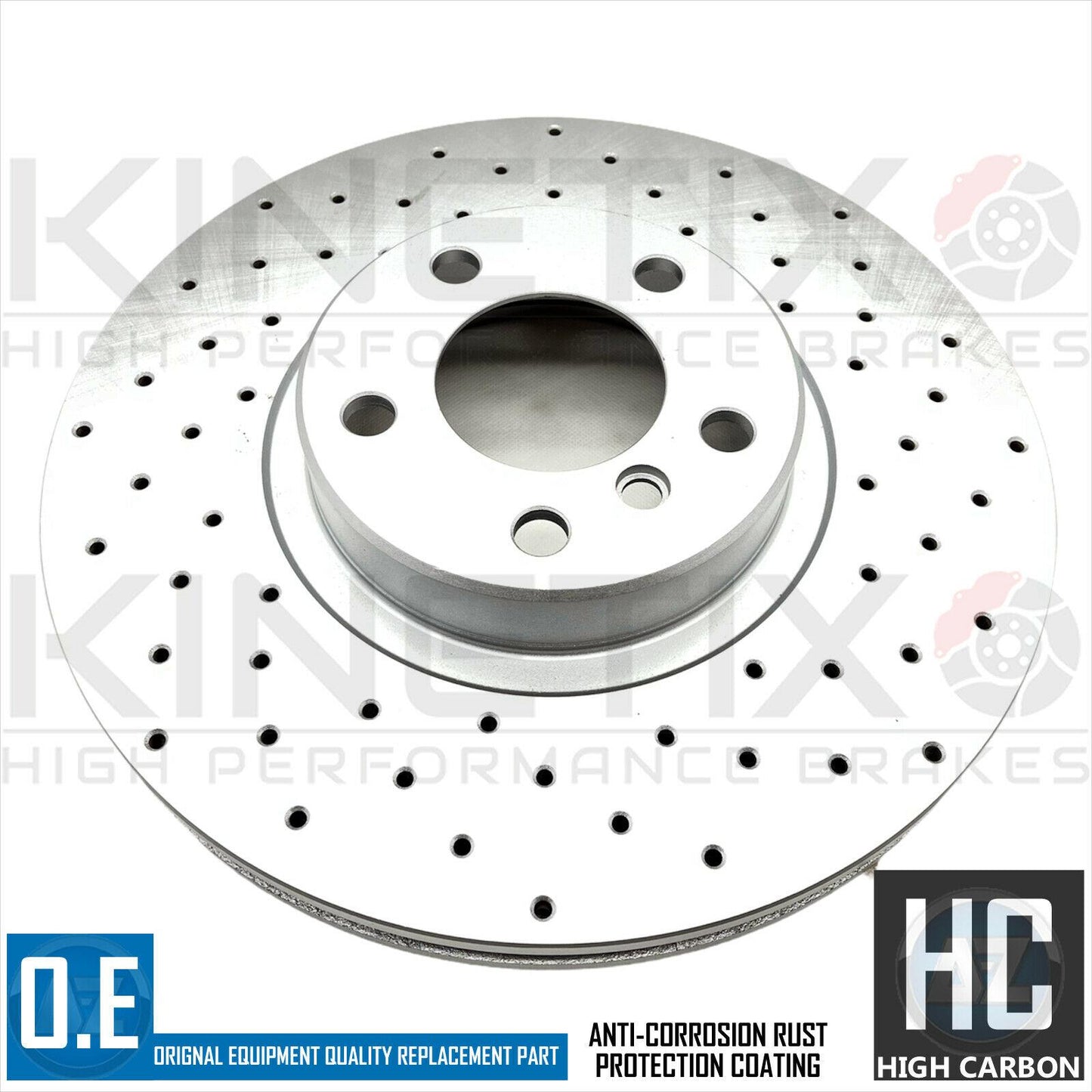 FOR BMW X6 35i F16 M SPORT FRONT CROSS DRILLED BRAKE DISCS PADS 348mm 345mm