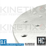 FOR BMW X5 40d M SPORT F15 FRONT CROSS DRILLED PERFORMANCE BRAKE DISCS 348mm
