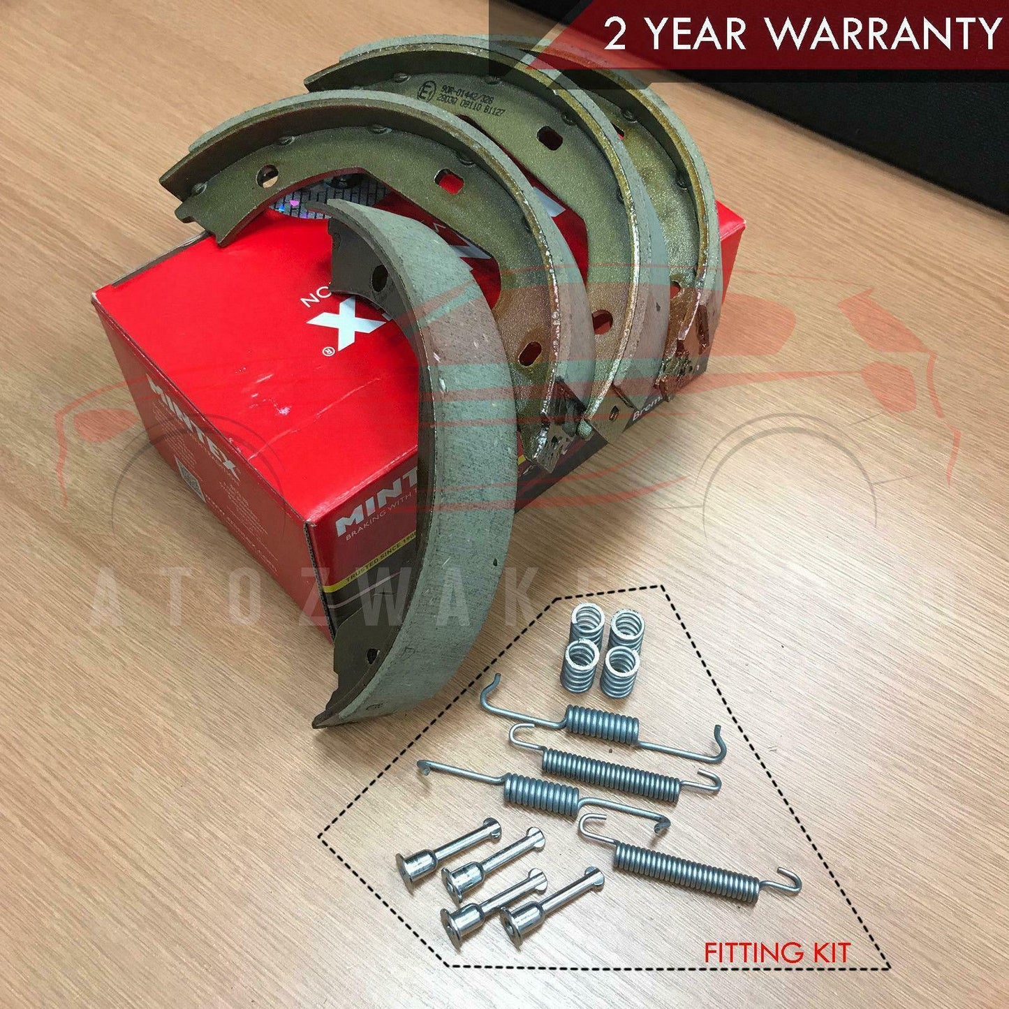 FOR BMW 7 SERIES E65 E66 E67 REAR HANDBRAKE PARKING BRAKE SHOES FITTING KIT