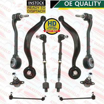FOR BMW X5 E53 FRONT SUSPENSION WISHBONE TRACK CONTROL ARMS LINKS TRACK ROD ENDS
