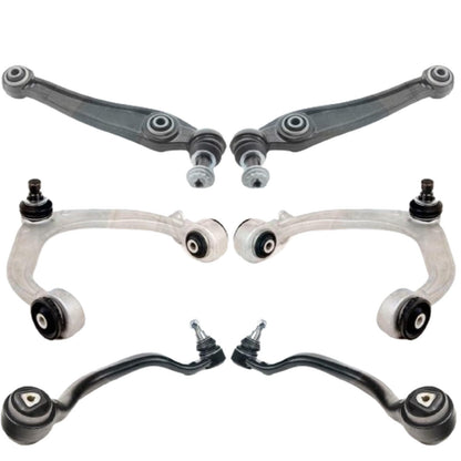 FOR BMW X5 E70 X6 E71 E72 FRONT UPPER LOWER SUSPENSION WISHBONE CONTROL ARMS KIT