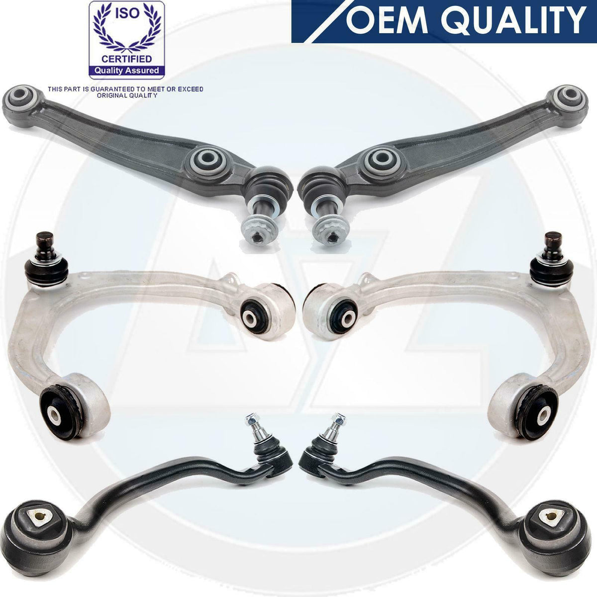 FOR BMW X5 E70 X6 E71 E72 FRONT UPPER LOWER SUSPENSION WISHBONE CONTROL ARMS KIT