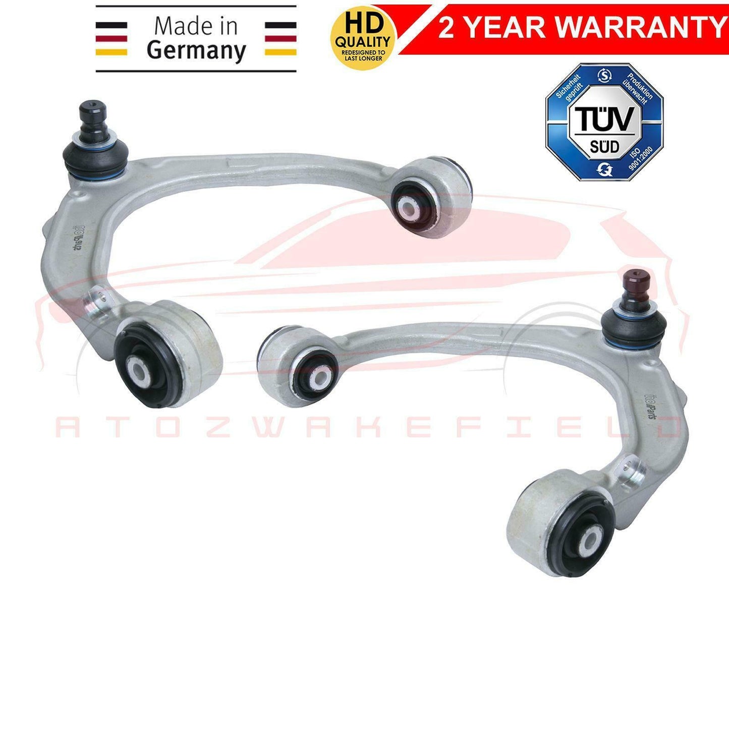 FOR BMW X5 X6 E70 E71 E72 FRONT UPPER TOP SUSPENSION WISHBONES CONTROL ARMS L+R