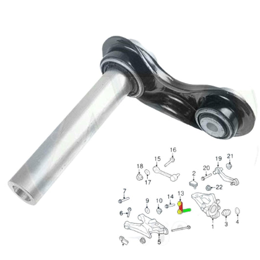 FOR BMW X5 X6 E70 E71 E72 REAR SUSPENSION CONTROL INTEGRAL ARM LINK 33326774476