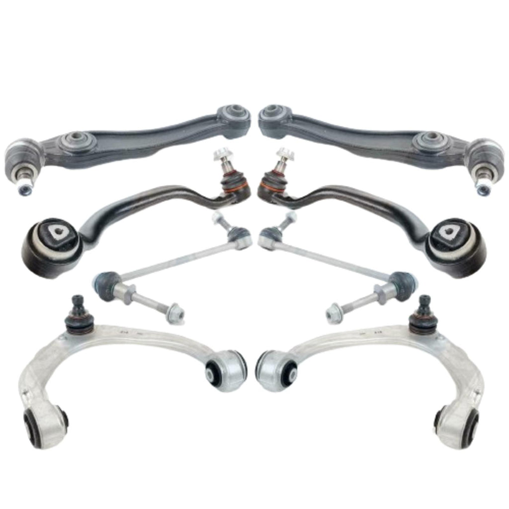 FOR BMW X5 X6 FRONT UPPER LOWER SUSPENSION WISHBONE CONTROL ARMS STABLISER LINKS