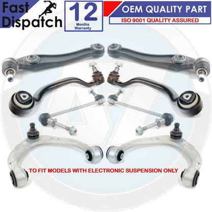 FOR BMW X5 X6 FRONT UPPER LOWER SUSPENSION WISHBONE CONTROL ARMS STABLISER LINKS