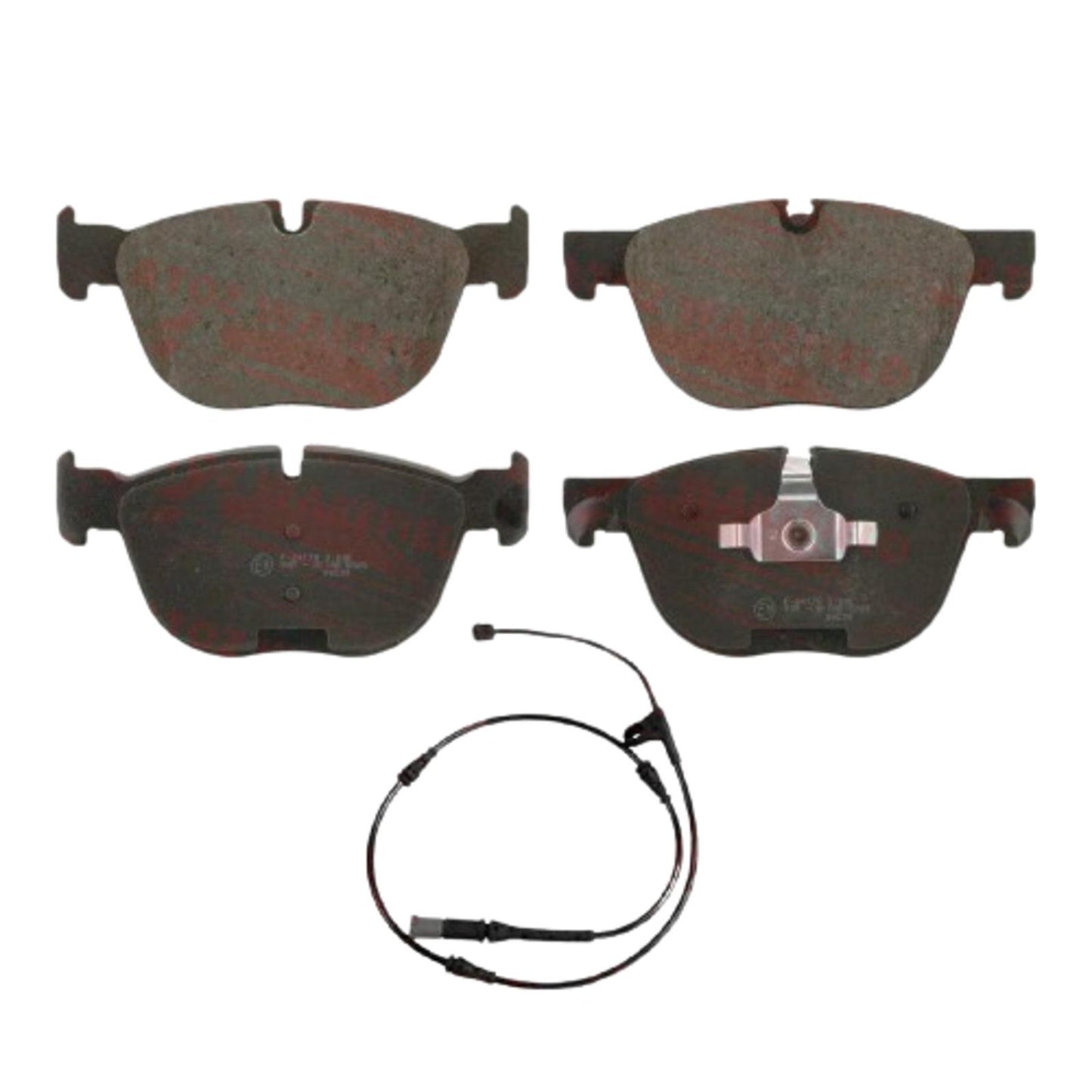 FOR BMW X5 X6 M SPORT 30d 35d 40d FRONT PLATINUM BRAKE PADS WIRE SENSOR