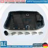 6HP19 6HP21 BMW AUTOMATIC TRANSMISSION GEARBOX SUMP PAN SEAL FILTER 7L OIL KIT