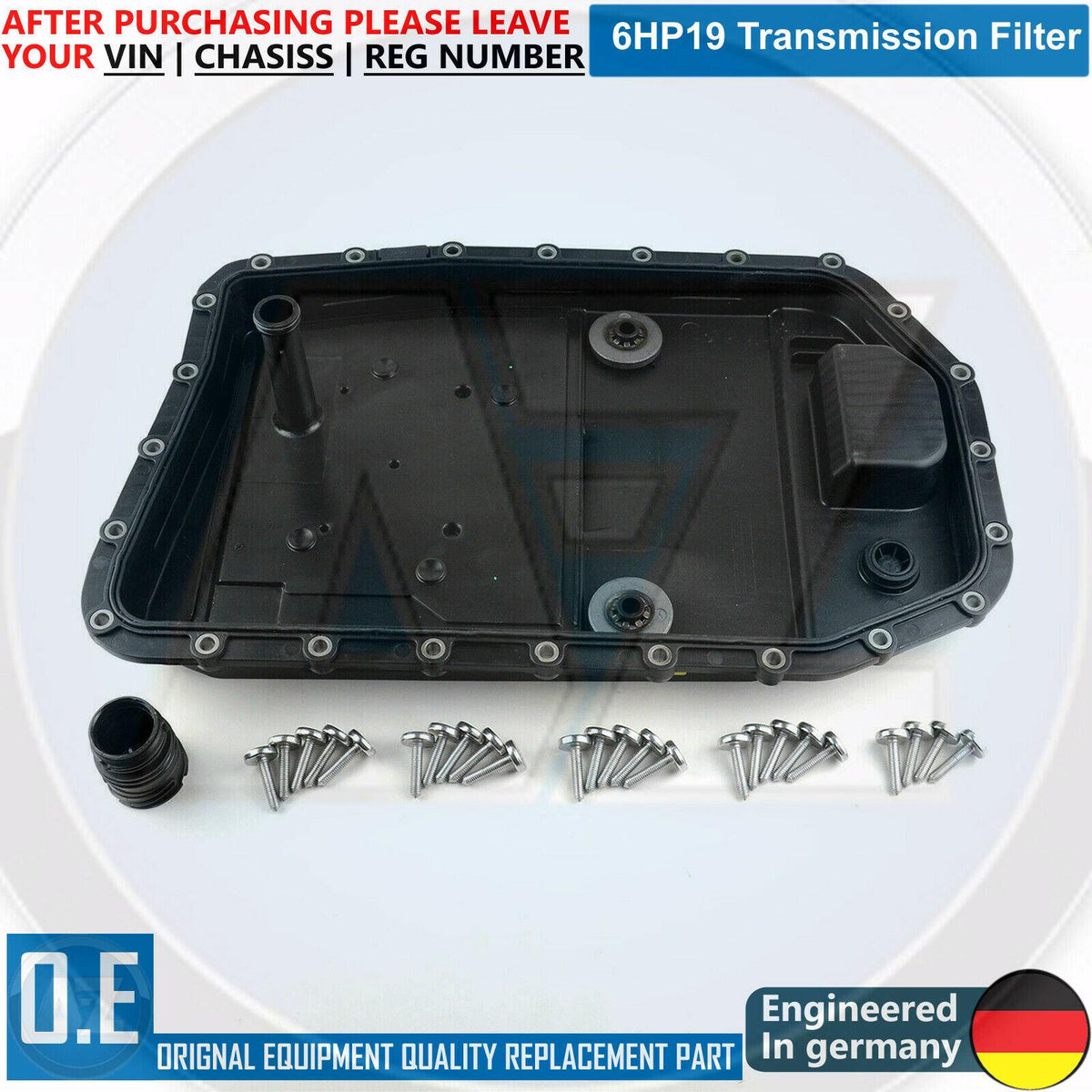 FOR BMW 118i E8X AUTOMATIC TRANSMISSION GEARBOX PAN FILTER KIT 7L MILLERS OIL