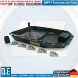 FOR BMW 5 SERIES E60 E61 AUTOMATIC TRANSMISSION GEARBOX SUMP PAN FILTER SEAL KIT