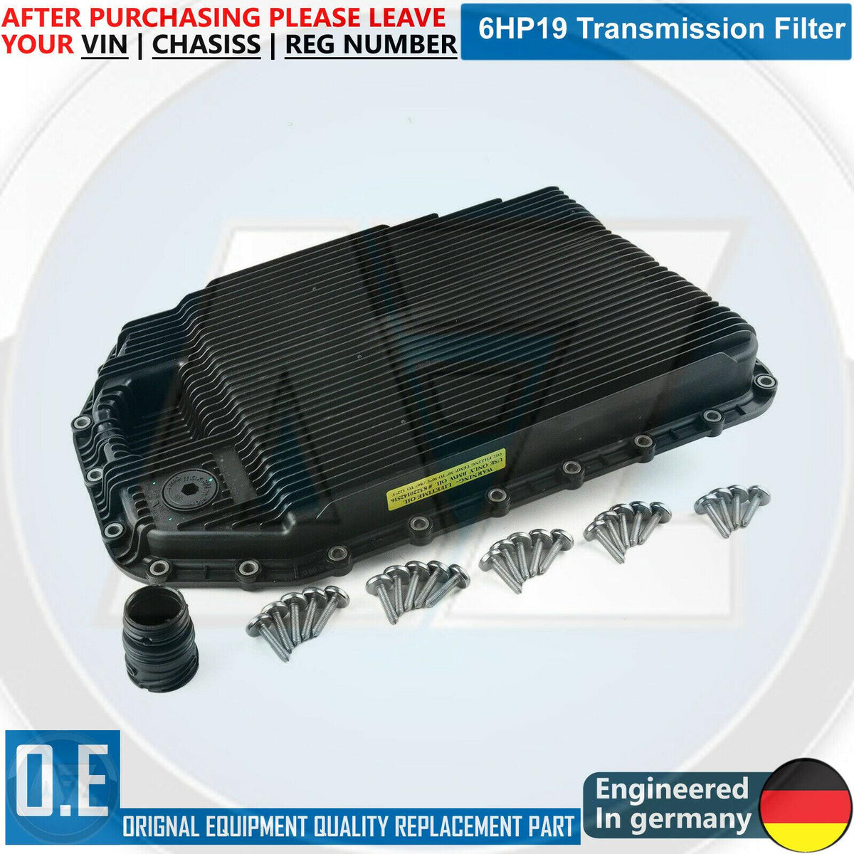 FOR BMW 120d 320d 520d X1 X3 20d 6HP AUTOMATIC TRANSMISSION GEARBOX PAN FILTER