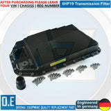 FOR 6HP19 GEARBOX TRANSMISSION SUMP PAN FILTER 7L MILLERS ATF OIL KIT SET