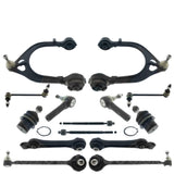 FOR CHRYSLER 300C FRONT SUSPENSION WISHBONE TRACK CONTROL ARMS LINKS RODS KIT