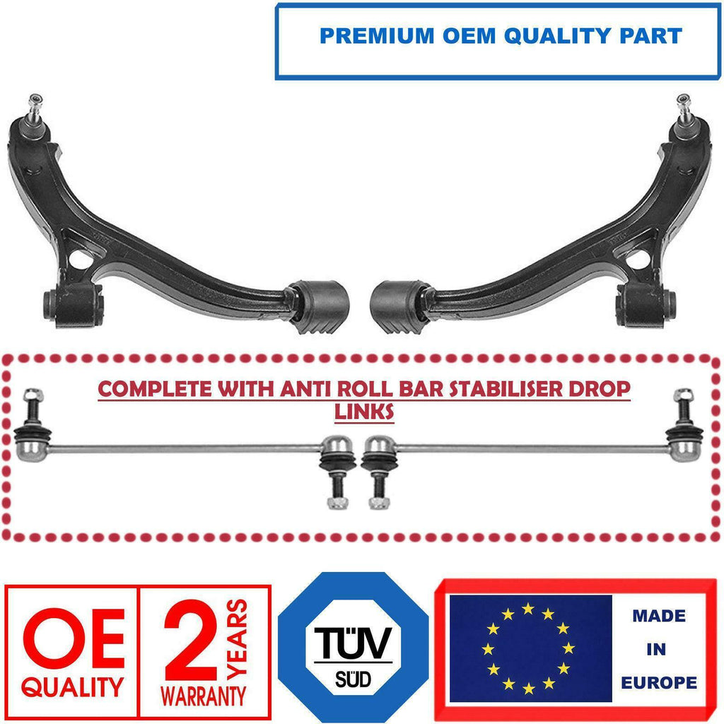 FOR CHRYSLER VOYAGER GRAND VOYAGER FRONT LOWER SUSPENSION WIHSBONES ARMS LINKS